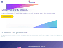 Tablet Screenshot of corporativo-rh.com